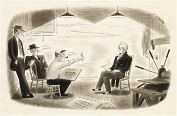 RICHARD TAYLOR. Two cartoons for The New Yorker.